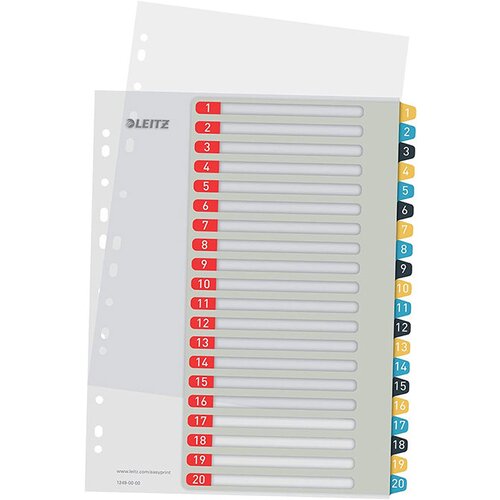 Leitz Pregradni karton 1-20 A4 Cosy, barvni Cene