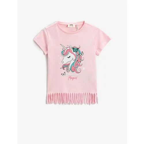 Koton T-Shirt - Pink - Standard