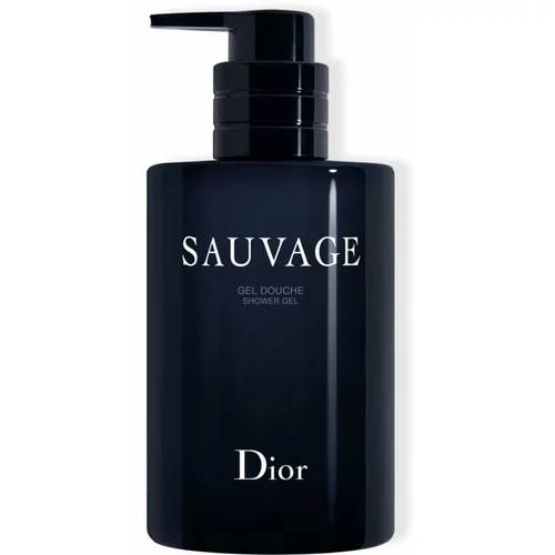 Dior Sauvage parfumirani gel za prhanje z dozirno črpalko za moške 250 ml