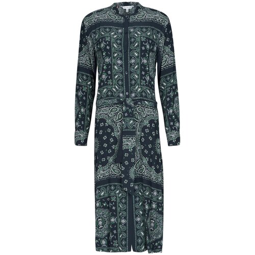 Tommy Hilfiger Dolge obleke BANDANA VIS MIDI SHIRT DRESS LS Slike