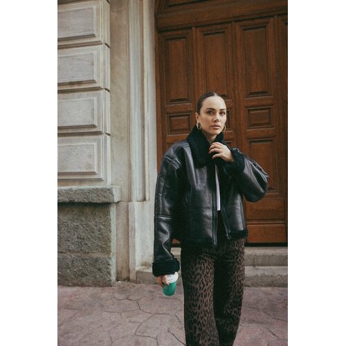 TRENDYOLMILLA ženska jakna model Twoaw25Mo00032, braon-braon Cene