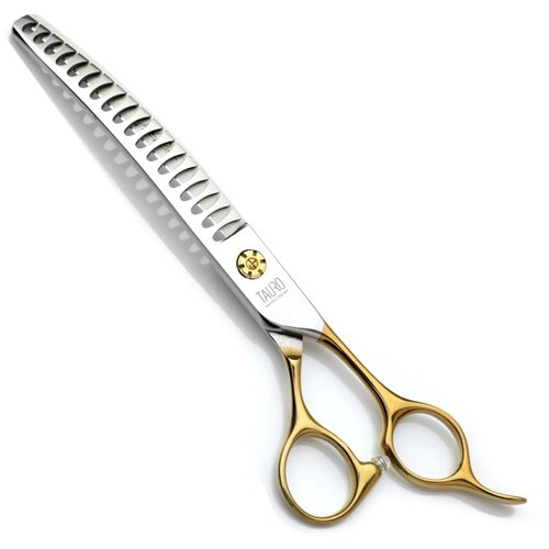 Tauro Pro Line Makaze za šišanje pasa Chunker, 19cm, Sive Cene