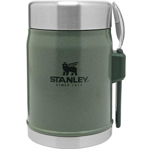 Stanley LEGENDARY CLASSIC 400ml Termosica za blagovanje sa žlicom/vilicom, zelena, veličina Slike