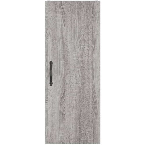vidaXL Visoka komoda siva sonome 34 5x34x180 cm od konstruiranog drva Cijene