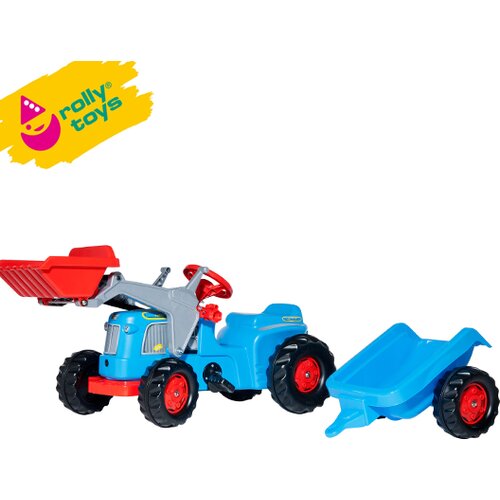 Rolly Toys Traktor na pedale sa prikolicom i utovarivačem Rolly Kiddy Classic Cene