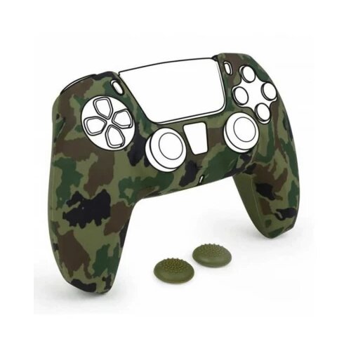 Bigben PS5 DualSense Silicon Glove Camo Green Slike
