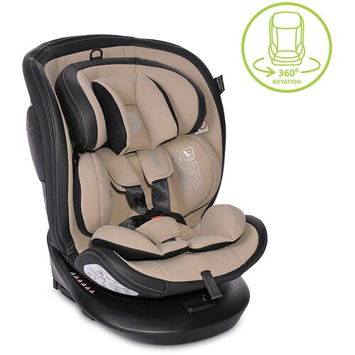 Lorelli AVIATOR Autosjedalica SPS 360&amp;deg; i-size Isofix Grey 0-12 godina/0-36 kg (0+/1/2/3) Slike