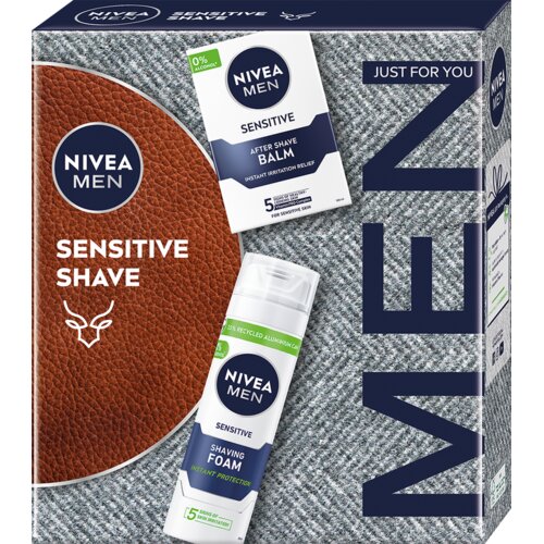 Nivea Men Sensitive Shave paket Slike