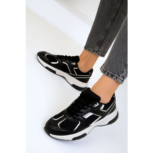 Soho Black-White Women's Sneakers 19505 Slike