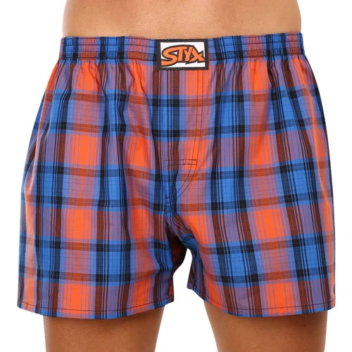 STYX Men's shorts classic rubber oversize multicolor