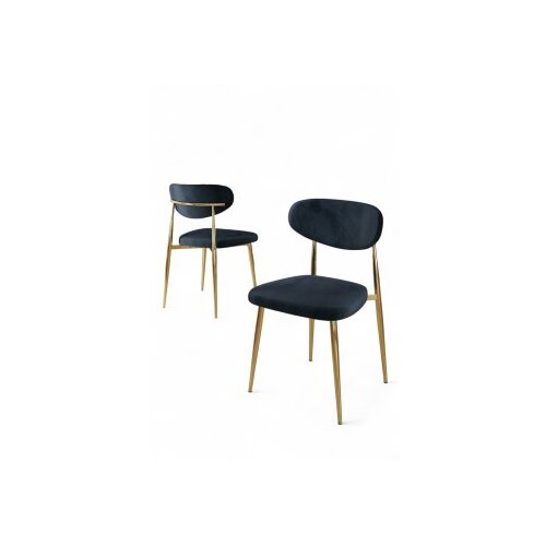 Hanah home set stolica (4 komada) vina anthracite gold Cene