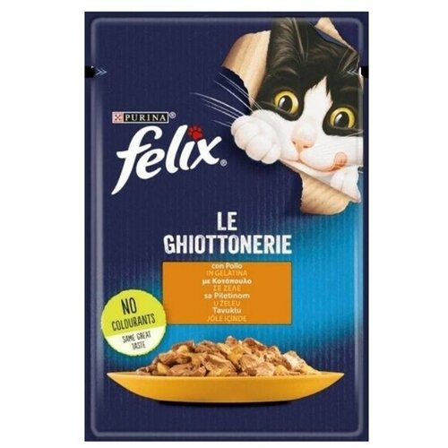 Felix vlažna hrana za mačke piletina 85g Slike