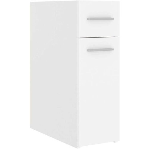 VidaXL Lekarni&amp;scaron;ka omara bela 20x45,5x60 cm iverna plo&amp;scaron;ča Slike
