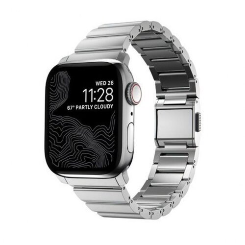 Nomad Pa&scaron;?ek Acer za Apple Watch 6-9 in SE 38-40-41mm, Srebrna, (5000065499) Cene