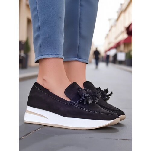 Resti Women's moccasins on a low wedge Fethole Cene