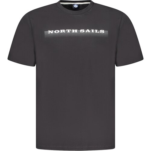North Sails SHORT SLEEVE T-SHIRT MEN BLACK Slike