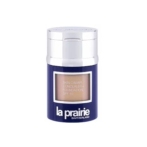 La Prairie Skin Caviar Concealer Foundation SPF15 puder i korektor s ekstraktom kavijara 30 ml nijansa Peche