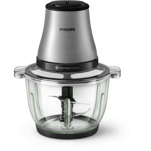 Philips 3000 series HR1503/00 električni rezač namirnica 2 L 450 W Nehrđajući čelik Slike