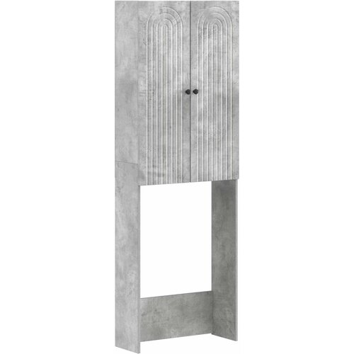  Kabinetska WC ALKMAAR Betonska siva 66 x 25,5 x 190 cm Cijene