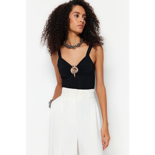 Trendyol Bodysuit - Black - Fitted Slike