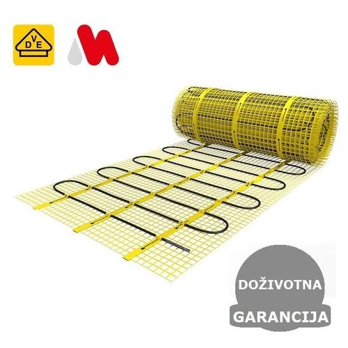 Magnum mat grejna mrežica 12 m2 = 1500 w (125W/m2) za električno podno grejanje Cene