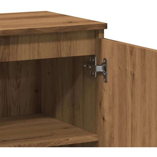 VidaXL Komoda Artisan hrast 60x35x70 cm izrađeno drvo Slike