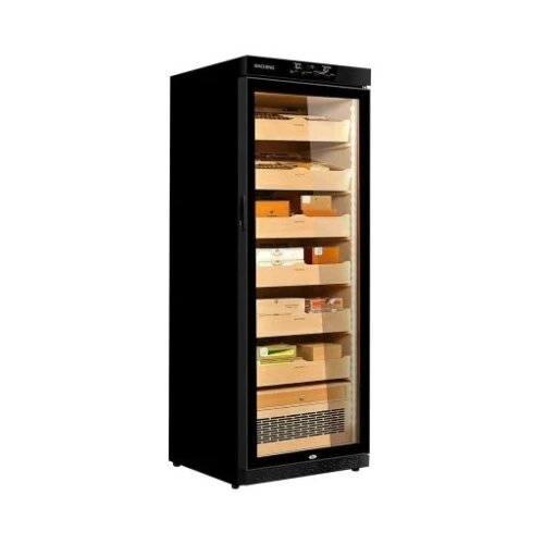 Raching Humidor, spanska kedrovina 1300 kom crni Slike