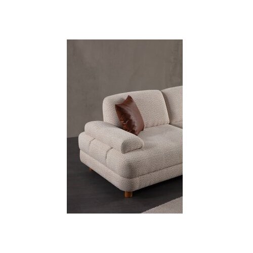 Atelier Del Sofa Ugaona sofa na razvlačenje Nice, 165x75x315 cm, Krem Slike