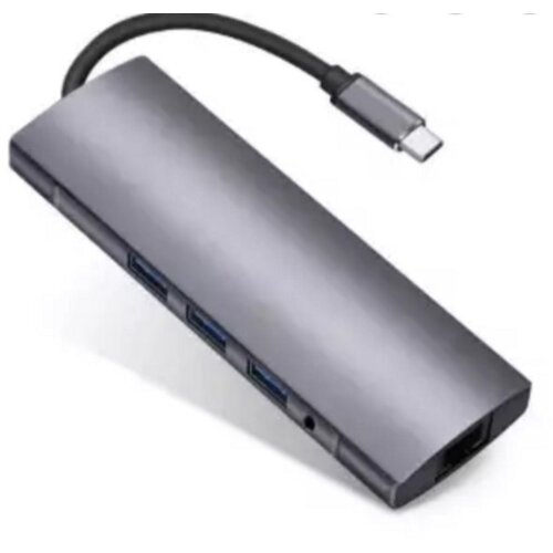 Fast Asia Adapter konvertor TIP-C na HDMI + 4XUSB 3.0 + TIP C + SD/Micro + Audio+VGA + RJ45 Cene