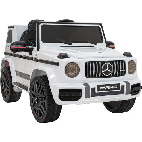  Licencirani auto na akumultor Mercedes G63 - bijeli Cijene