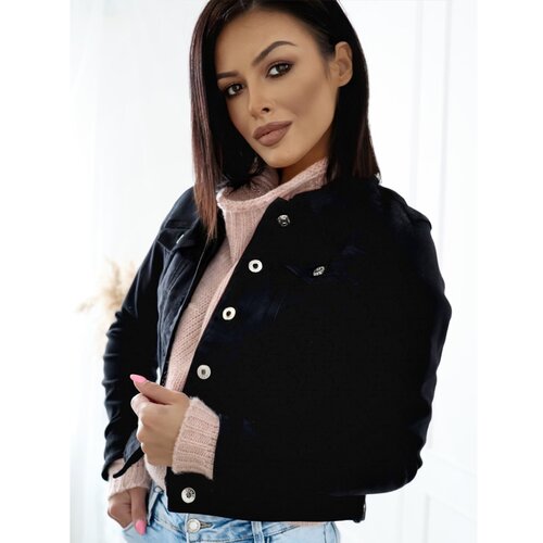 DStreet Women's denim jacket JESSA black TY2640 Cijene