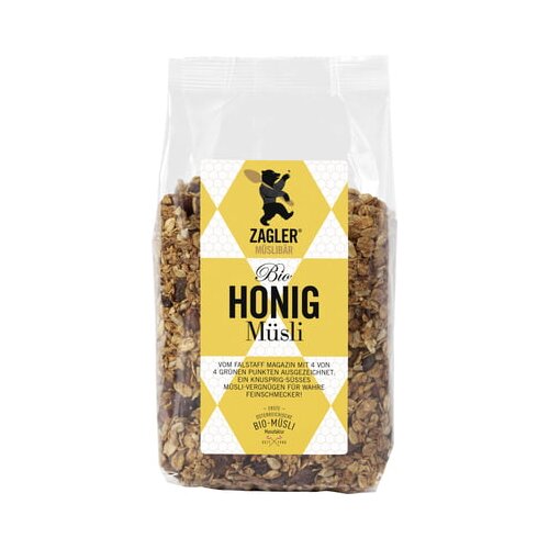 ZAGLER MÜSLIBÄR Bio medeni musli - 500 g Cene