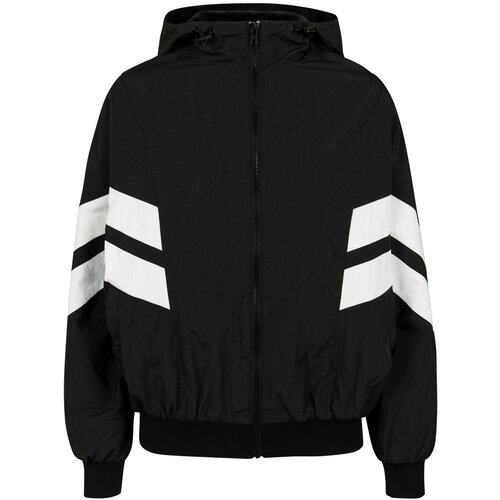 UC Ladies Women&amp;#039;s Crinkle Batwing Jacket blk/wht Slike