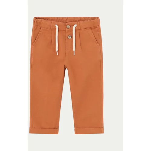 Mayoral Chino hlače 01541 Oranžna Slim Fit