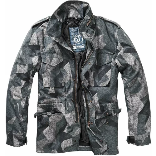 Brandit Moške vojaške zimske jakne M-65 Standard, Night Camo Digital