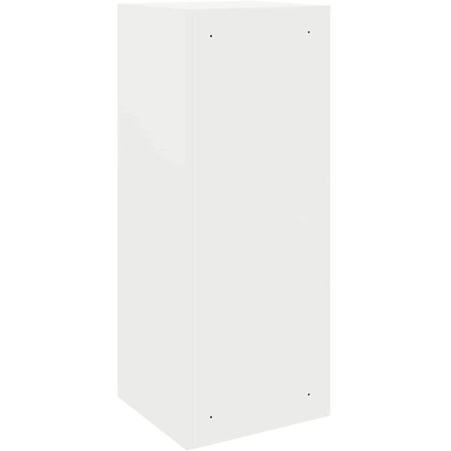  Sandučić za pakete s pohranom Bijelo 41 x 38 x 103 cm Čelik Slike