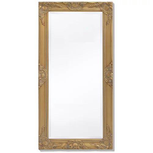  Zidno Ogledalo Barokni stil 100x50 cm Zlatna boja