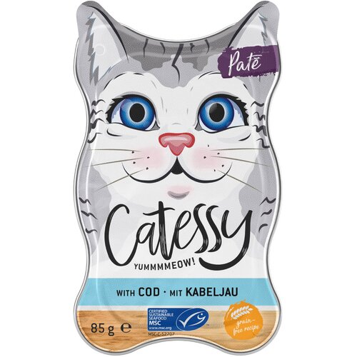 Catessy zdjelice paštete sa zalogajčićima i MSC bakalarom - 18 x 85 g Cijene