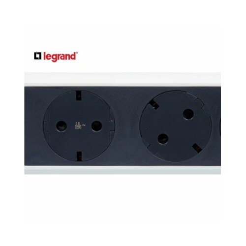Legrand 694535 produžni blok 3X2P+E 3M (bela/t.siva) Slike