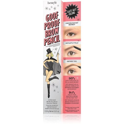 Benefit Goof Proof natančen svinčnik za obrvi 0,34 g odtenek 2.5 Neutral Blonde Slike