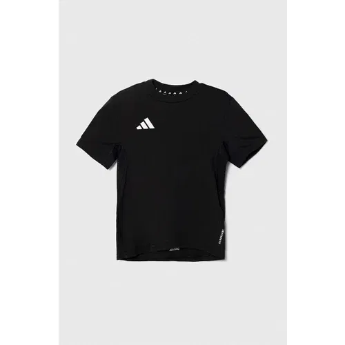Adidas Otroška kratka majica črna barva