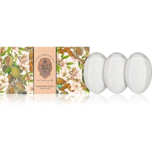 La Florentina Sweet Almonds Hand Soap set trdih mil z mandljevim oljem 3x150 g Cene