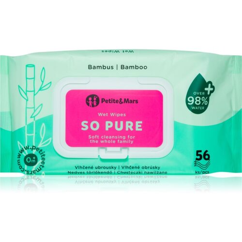 Petite&Mars So Pure vlažni robčki za otroke 4x56 kos Cene