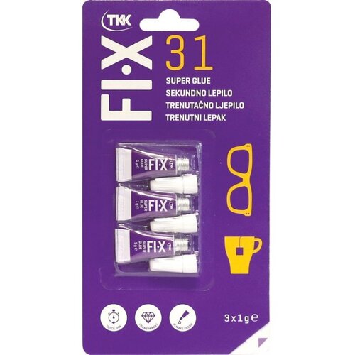 Tkk FIX 31 Trenutno tekuće ljepilo 3x1 g Cijene