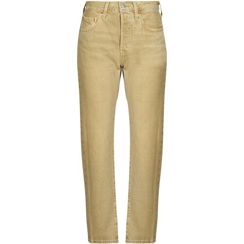 Levi&amp;#039;s 501&amp;reg; CROP Bež Slike
