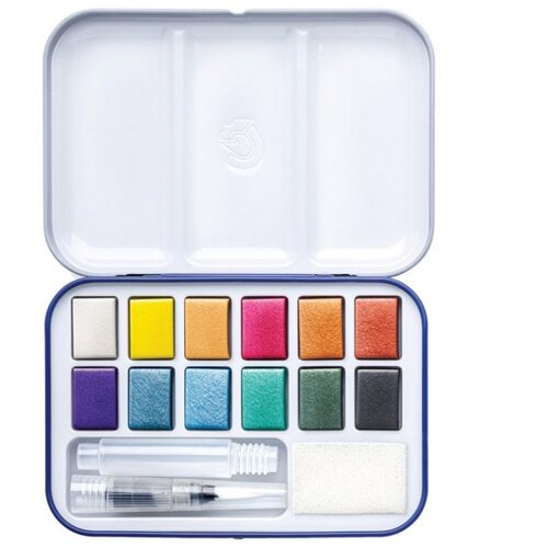 Boja VODENA 12BOJE U METALNOJ KUTIJI TRAVEL BOX DESIGN JOURNEY STAEDTLER 888M M12-C Cijene