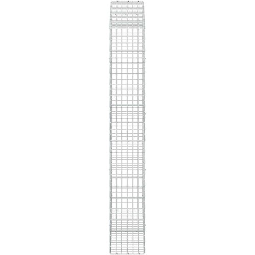 Gabion s žicom debljine 5 mm i mrežom 5x10 cm 200x30x200 cm Slike
