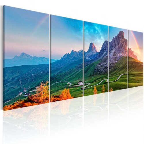  Slika - Rainbow in the Alps I 225x90 Cijene
