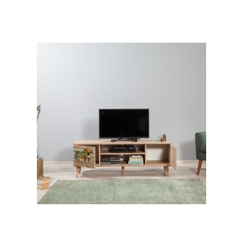 HANNAH HOME TV komoda Truva Hrast Slike