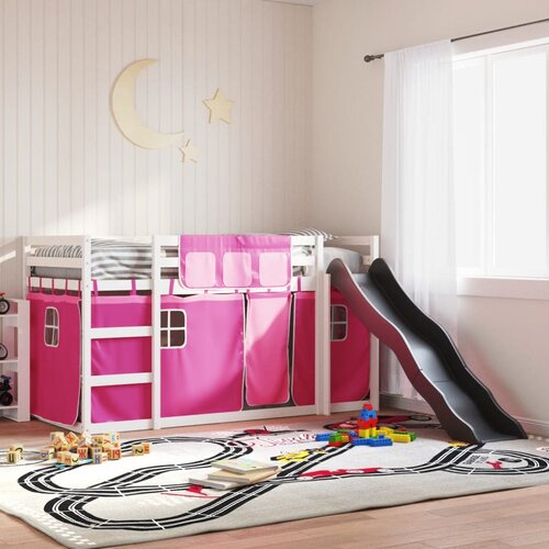  The living store pograd s toboganom in zavesami roza 80x200 cm - pograd, (21491674) Cene